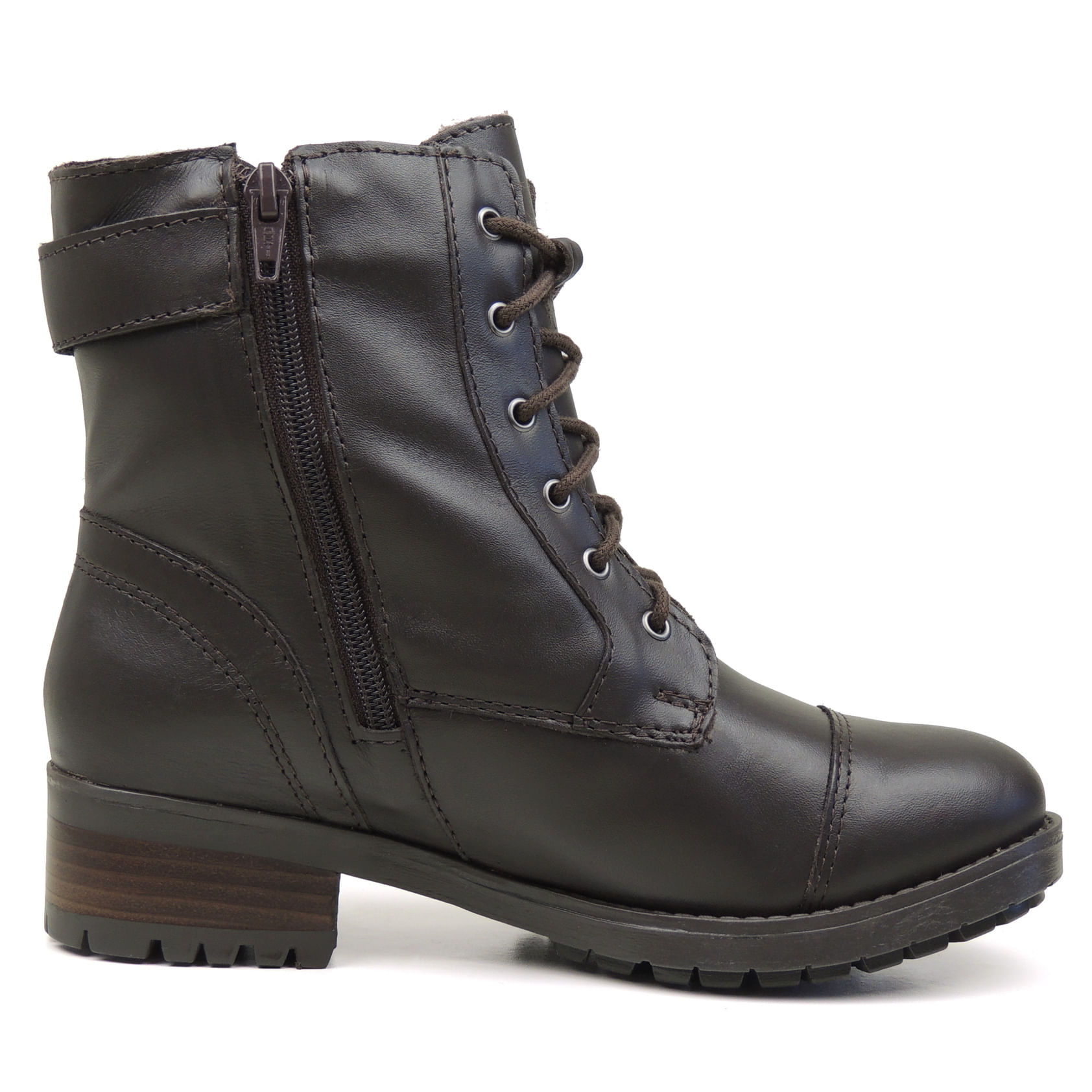 Bota Feminina para neve Utah Forrada em lã natural Ref.:10045