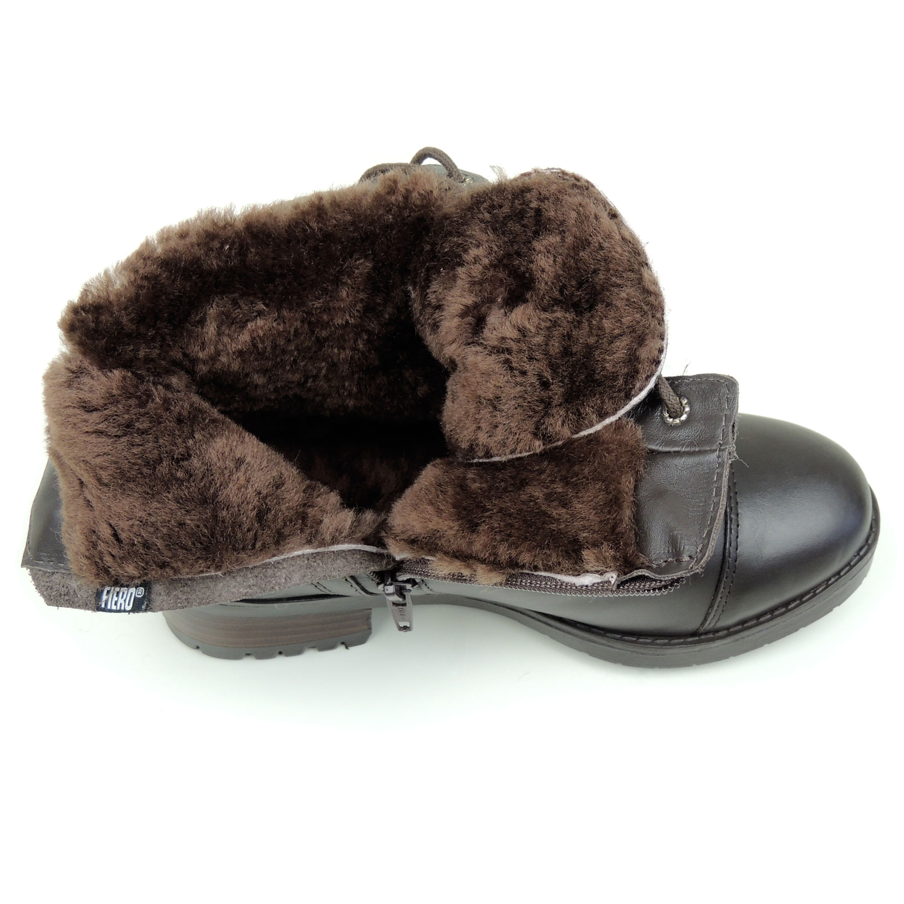 Bota Feminina para neve Utah Forrada em lã natural Ref.:10045