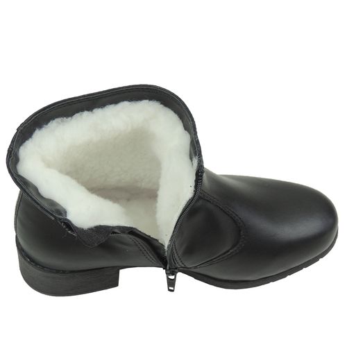 Bota Forrada em lã Feminina vegana Reagar para o inverno e frio Ref.20673