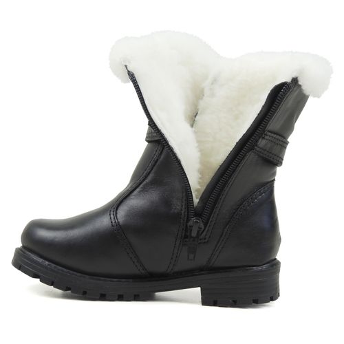 Bota Infantil com couro impermeável para neve Vancouver Kids em lã sintética Ref.:2009