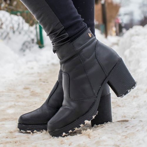 Bota para neve Feminina Noruega Forrada em lã sintética Ref.:892