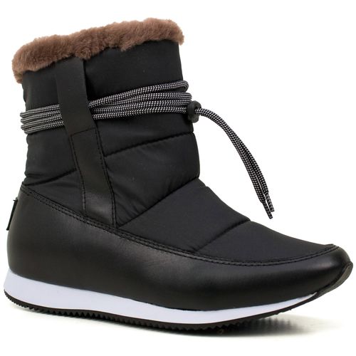Bota Feminina Runny Flakes Forrada em lã natural Ref.:21407