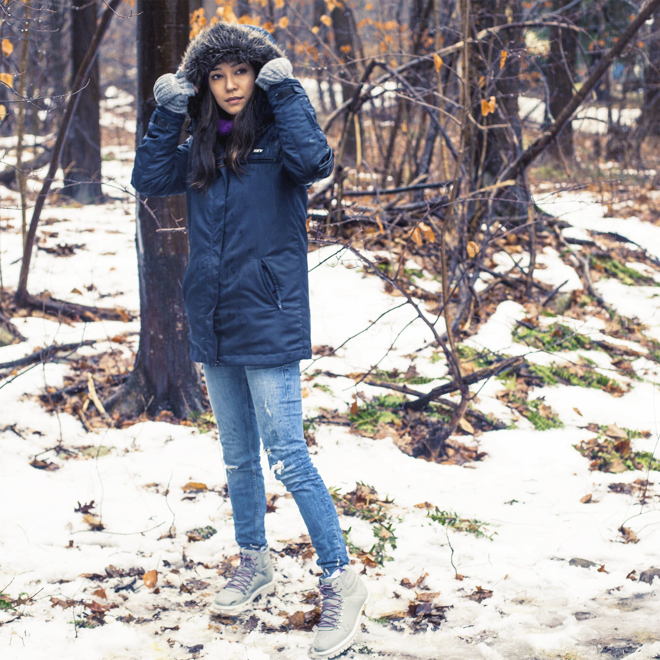 Bota Feminina para neve Explorer Discover Forrada em lã sintética Ref.:21605