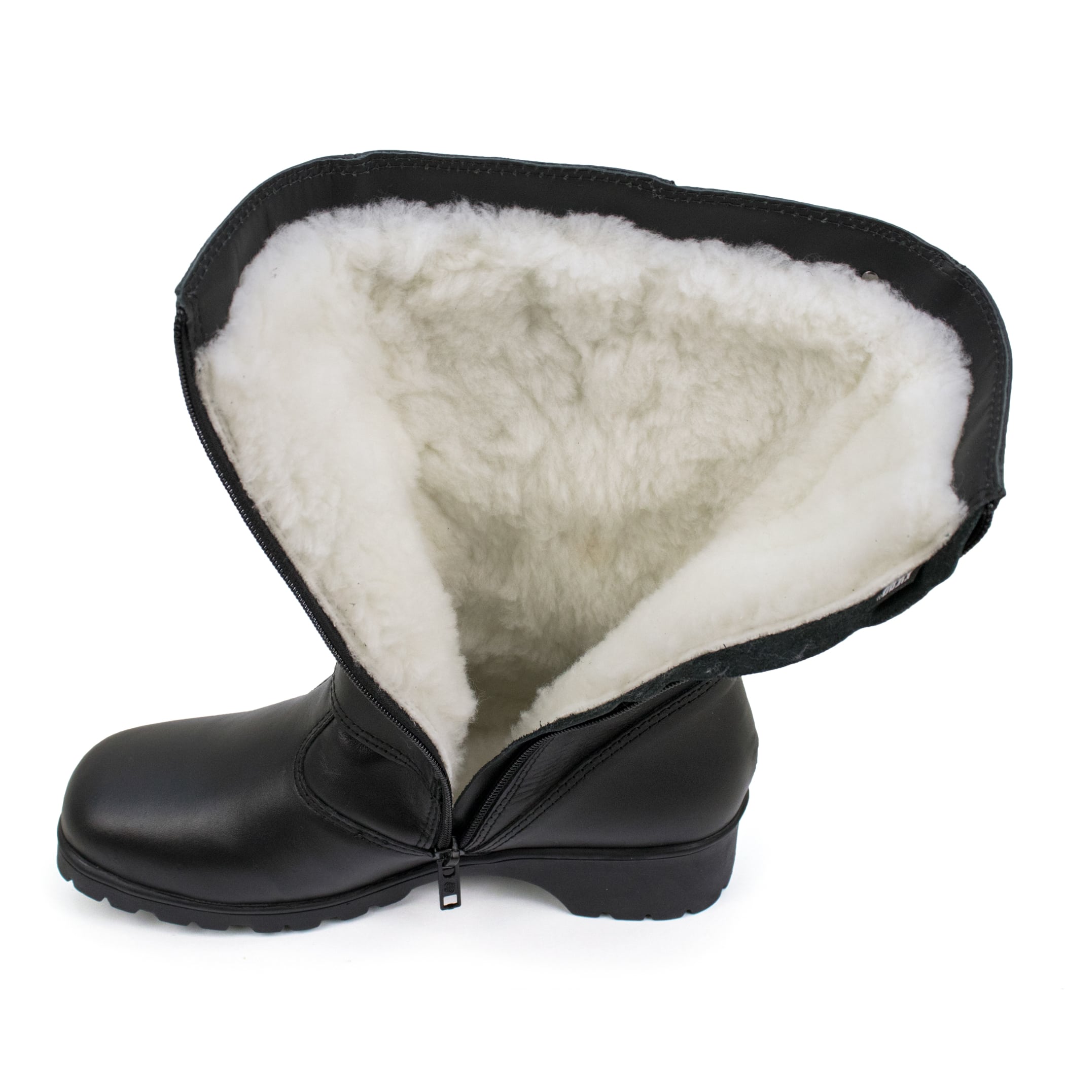Bota Feminina cano médio para Neve Forrada em lã sintética Ref.:574