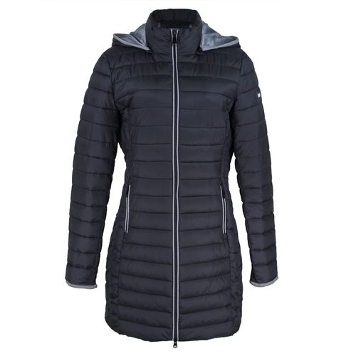 Casaco longo Feminino puffer Soft Alpine Mont Blanc capuz removível