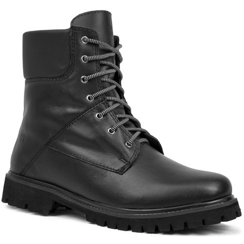 Bota Masculina para neve Explorer  Pioneer Forrada em lã sintética Ref.:21609 Black Edition