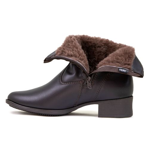 Bota Feminina Montaria All Day forrada em Lã natural de carneiro Ref.:803