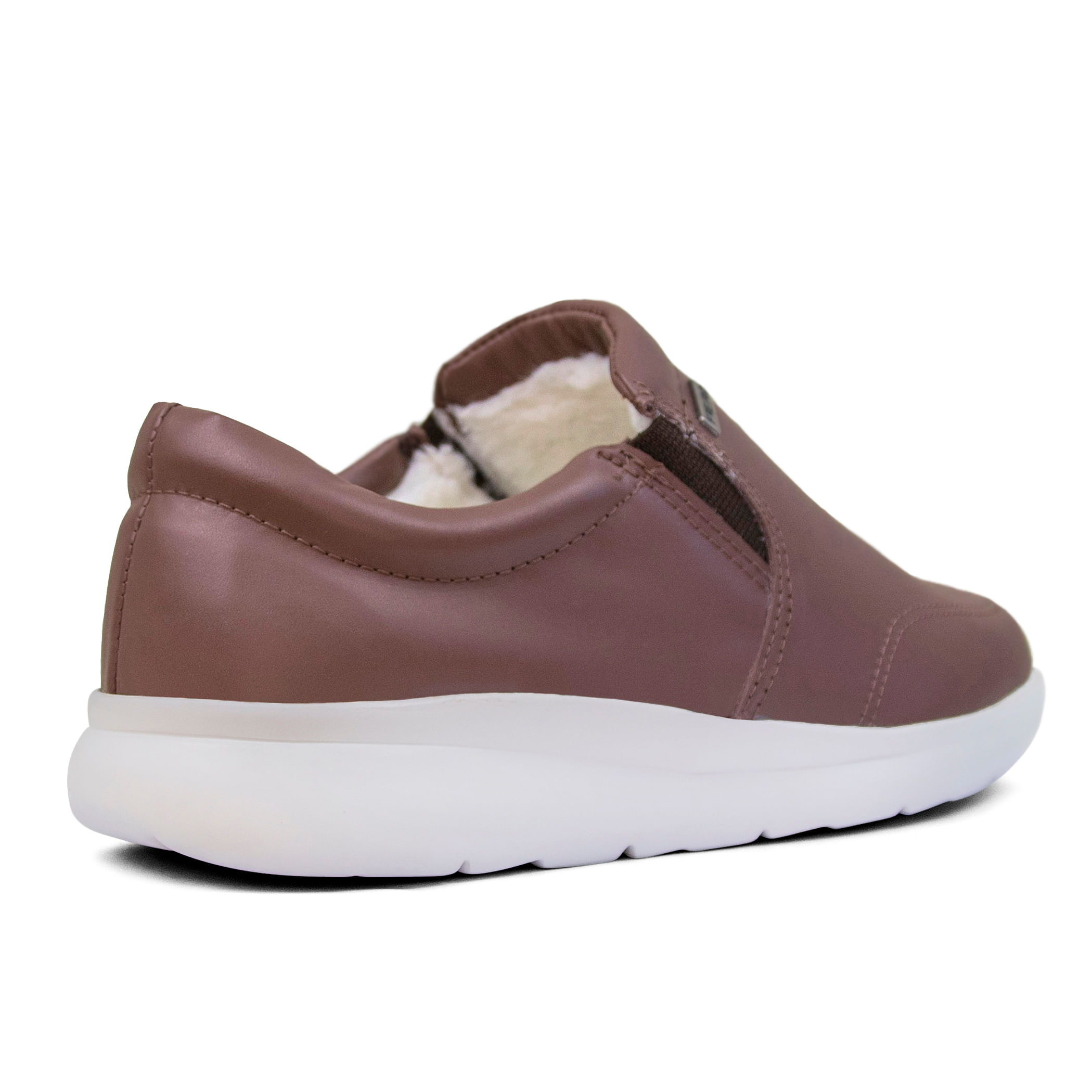 Tênis unissex Urban Slip On forrado em lã sintética Ref.:21133