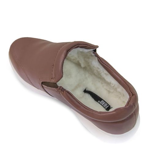 Tênis unissex Urban Slip On forrado em lã sintética Ref.:21133