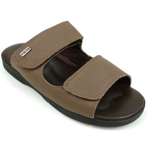 Chinelo masculino em Couro Fiero São Diego Ref.:322