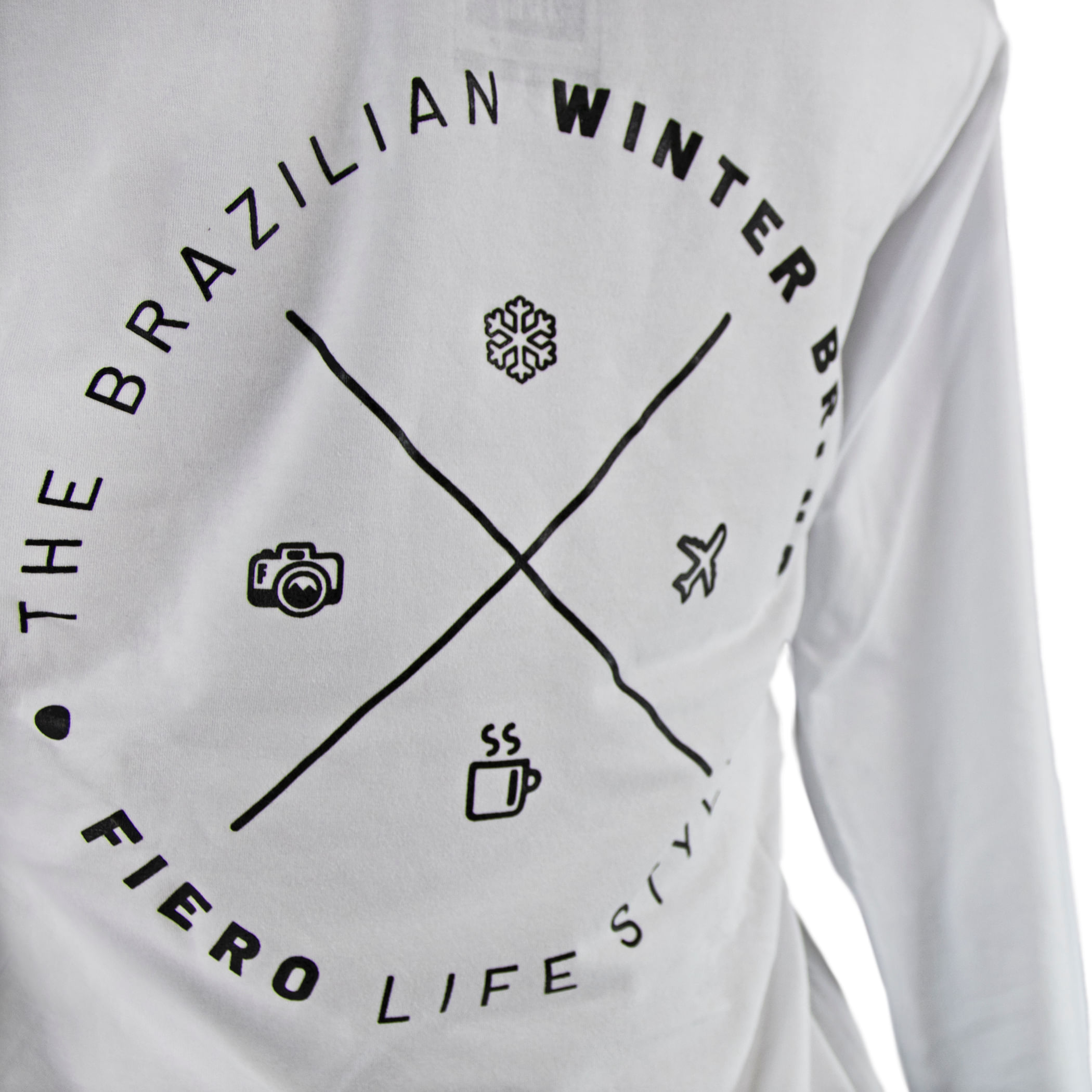 Camiseta feminina manga longa Lifestyle