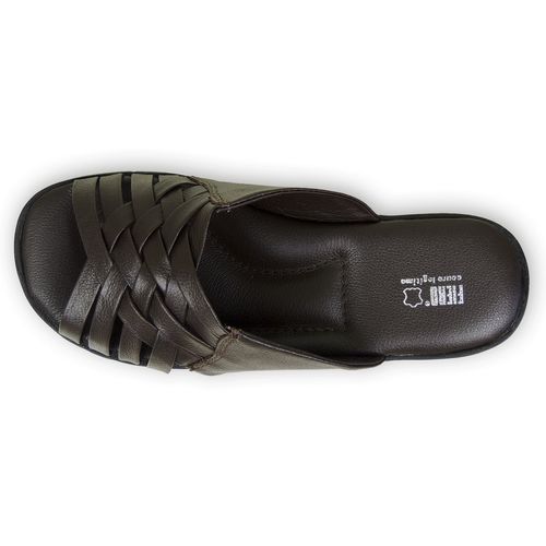 Chinelo masculino em Couro Fiero Tradicional Henry Ref.:352