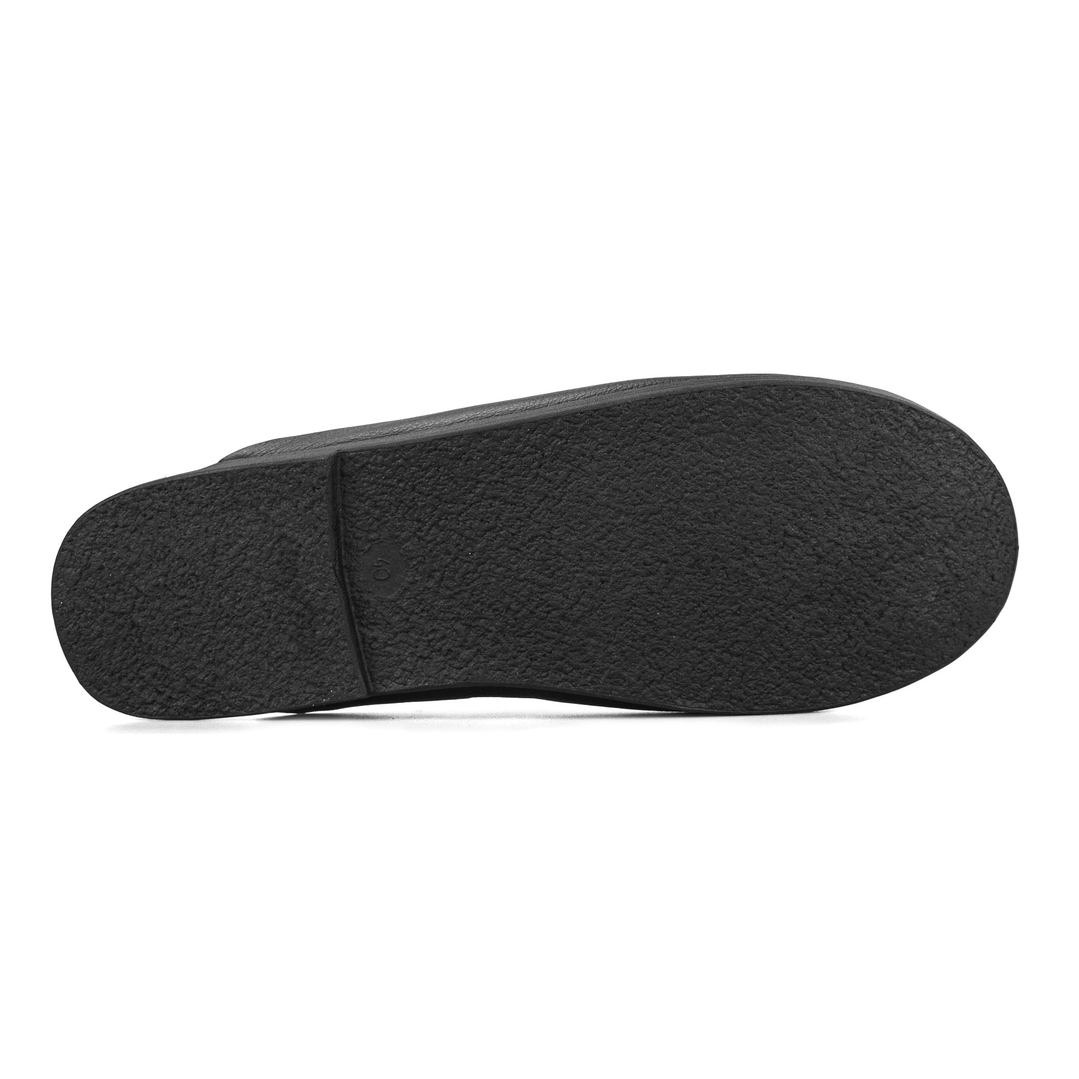 Pantufa de couro forrada em tecido anatômico Gramado Ref.:429