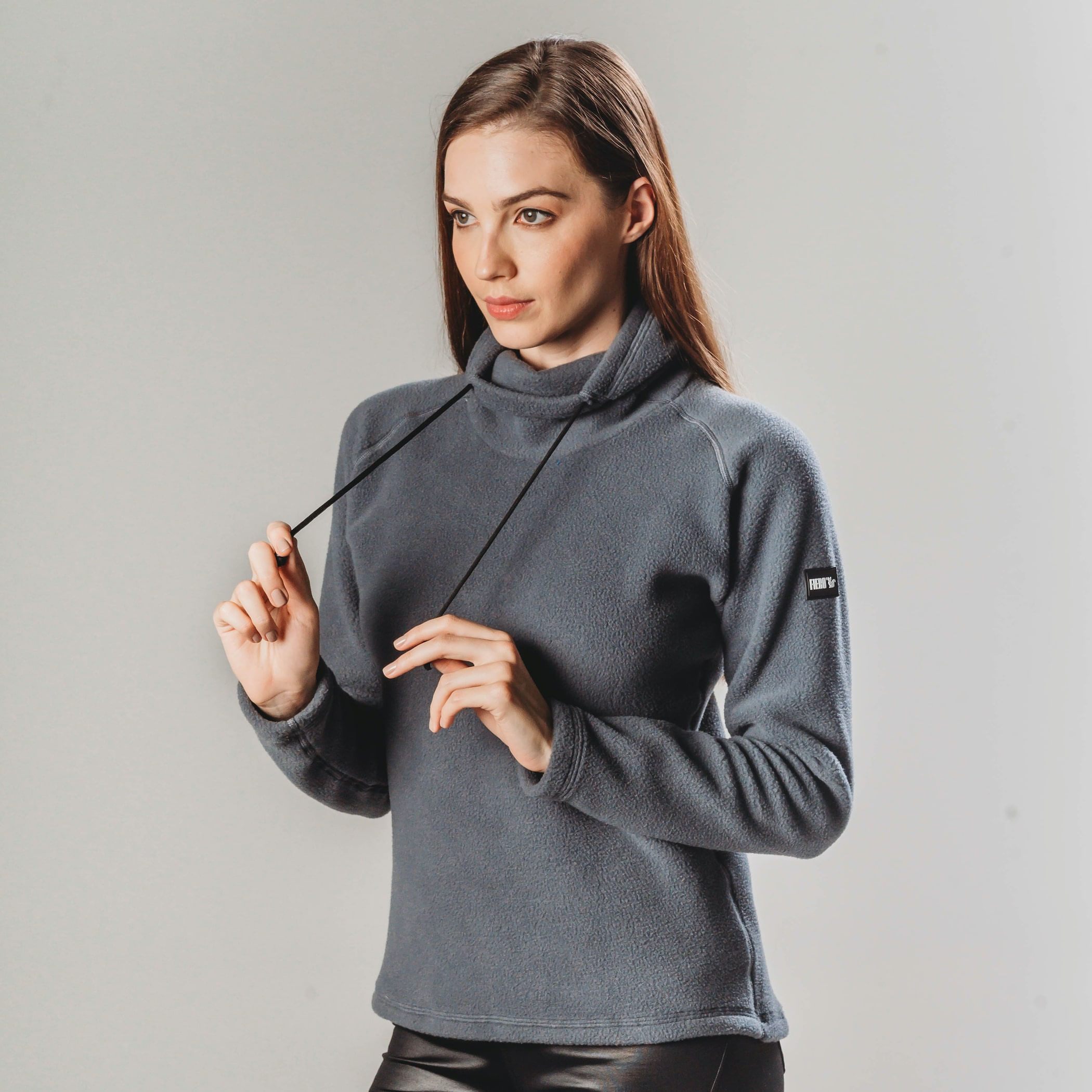 Fleece Térmico Feminino Gola Alta Michigan (Sense Fleece Power)