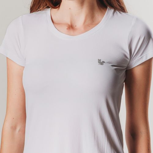 Camiseta Feminina proteção  UV Sense Cool Regular Fit alongada - Manga Curta