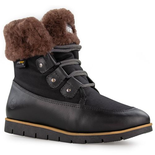 Bota Feminina Cozy Wooly Forrada em lã natural de carneiro Ref.:21518