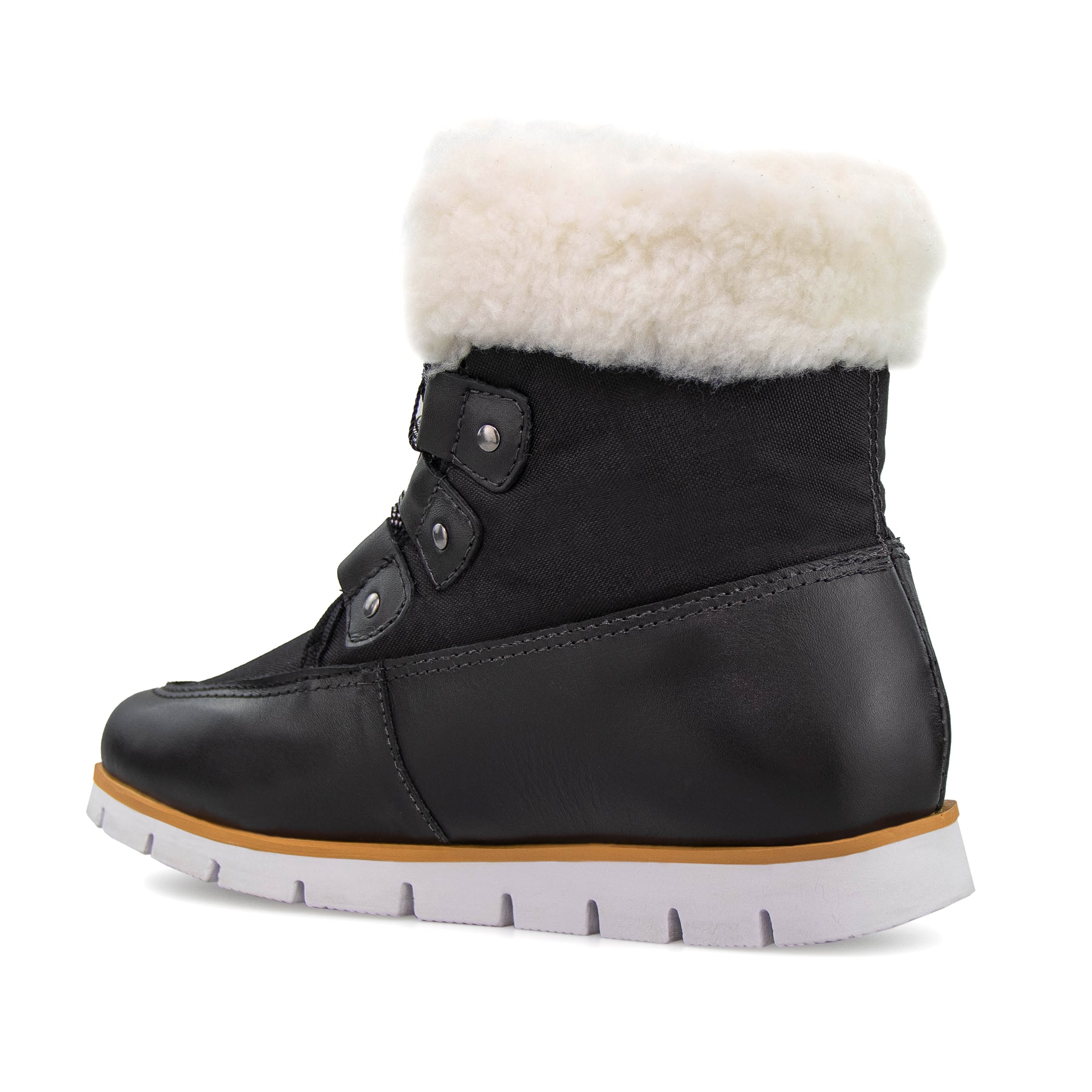 Bota Feminina Cozy Wooly Forrada em lã sintética Ref.:21517
