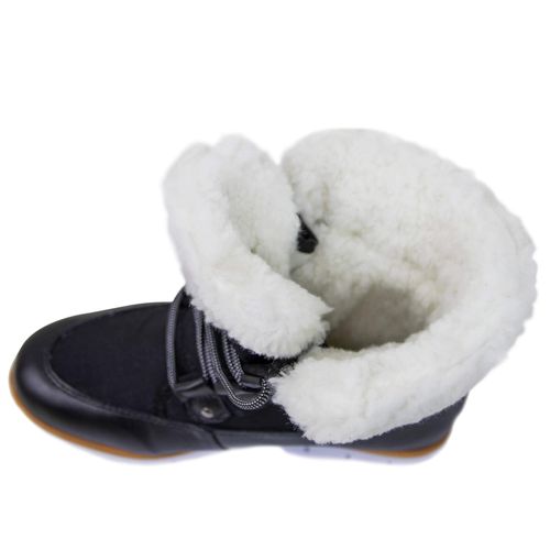 Bota Feminina Cozy Wooly Forrada em lã sintética Ref.:21517