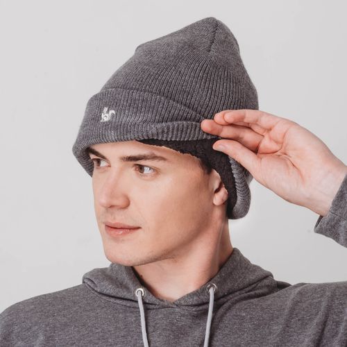 Gorro masculino forrado em lã Munique