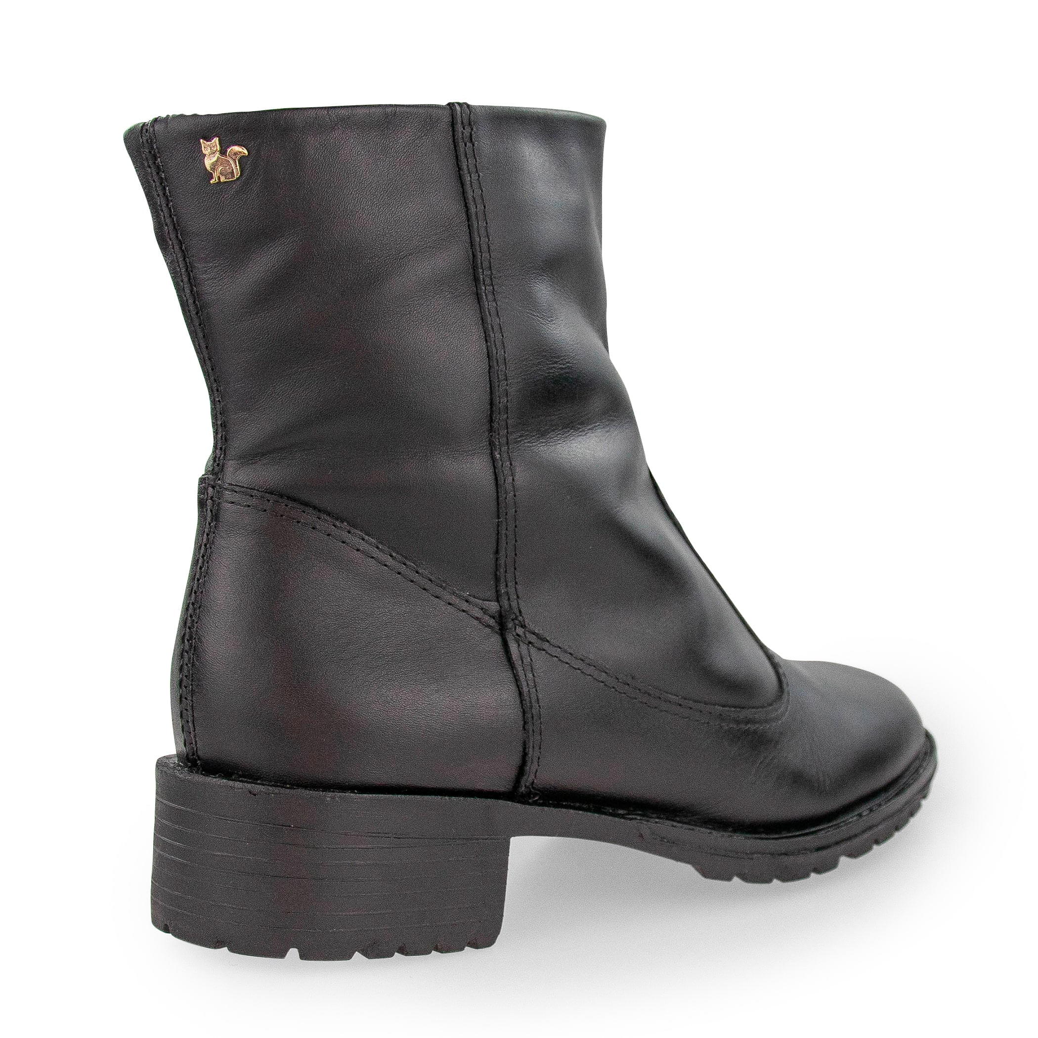 Bota Feminina forrada em Lã Sintética Urban Mount Zipper Ref.:21900