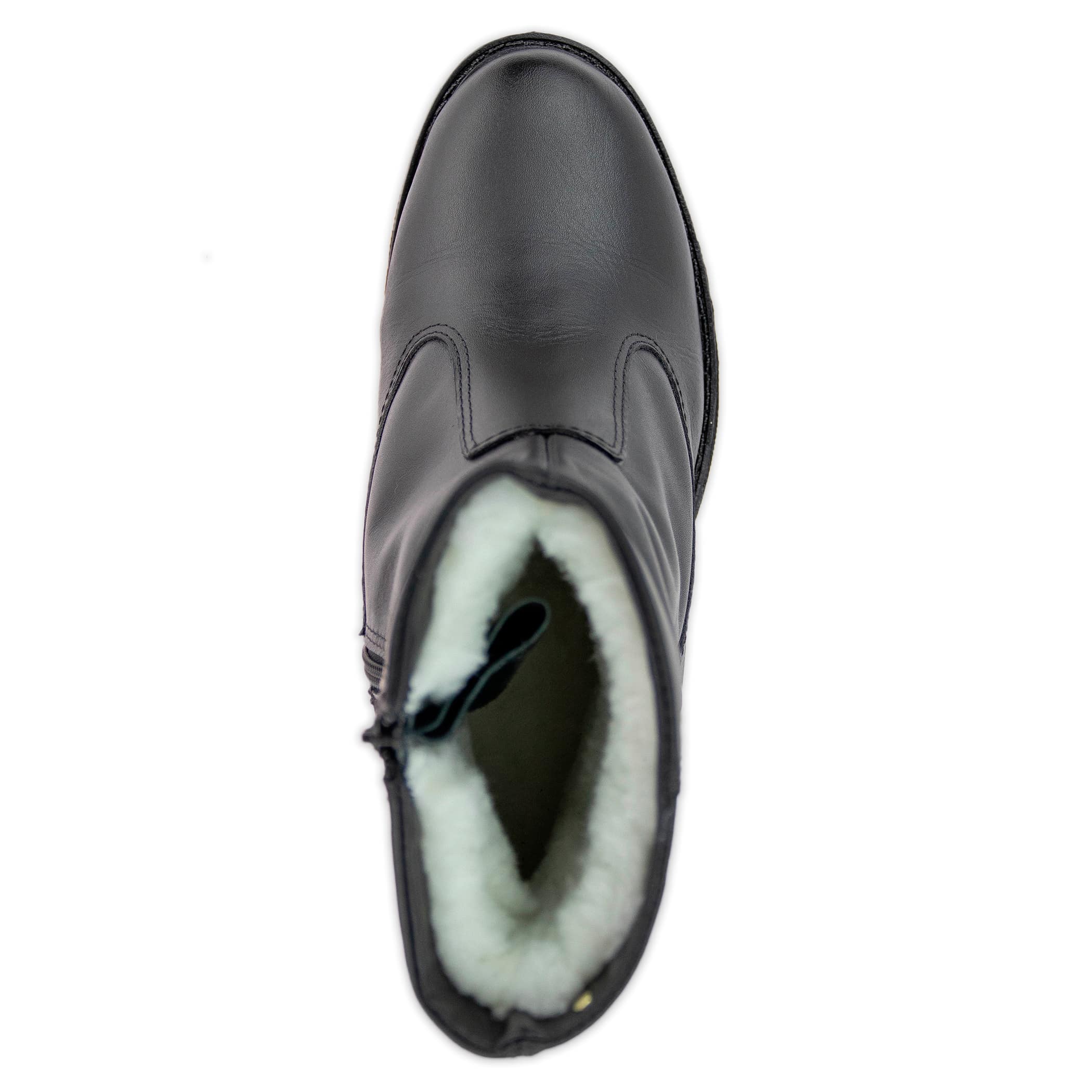 Bota Feminina forrada em Lã Sintética Urban Mount Zipper Ref.:21900