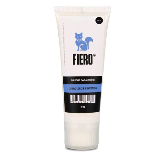 Polidor para couro Muss Pluss 60g - Preto