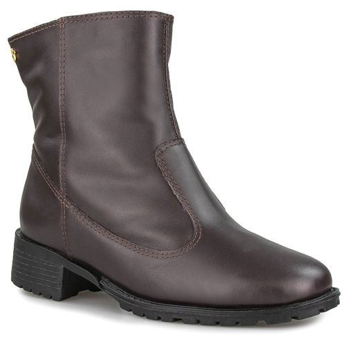 Bota Feminina forrada em Lã Sintética Urban Mount Zipper Ref.:21900