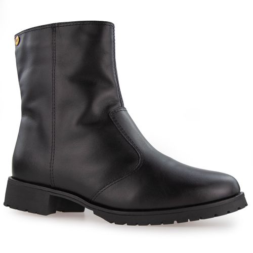 Bota Feminina Linha neve forrada em Lã Sintética Rukka Zipper Ref.: 22106