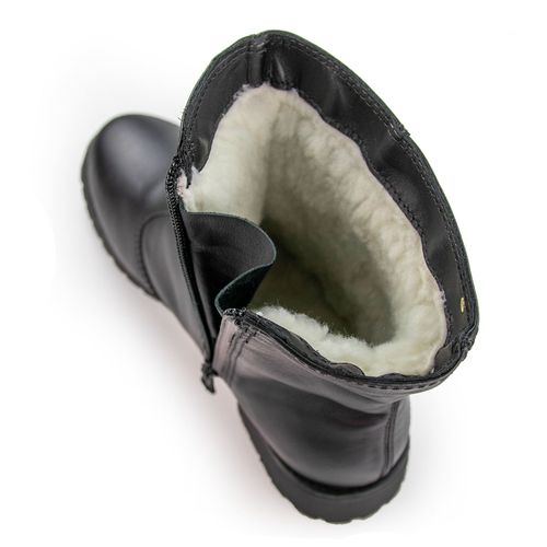 Bota Feminina Linha neve forrada em Lã Sintética Rukka Zipper Ref.: 22106