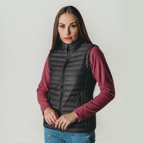 Jaqueta Feminina puffer 2 em 1 (jaqueta e colete) de Pluma Ultralight Alpine