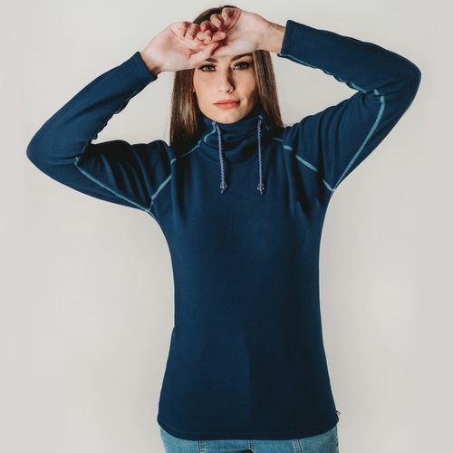 Fleece Térmico Feminino Gola Alta para neve e frio Michigan Lite