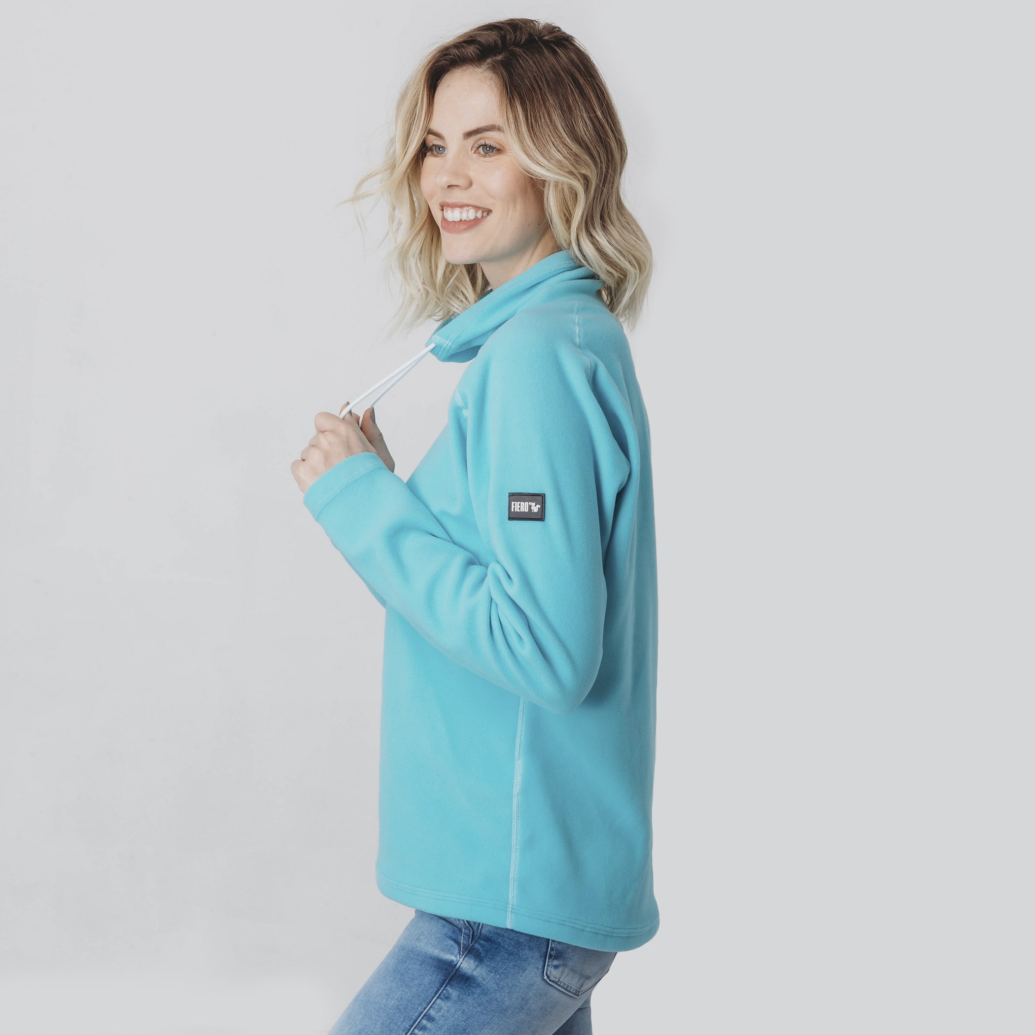 Fleece Térmico Feminino Gola Alta Michigan (Sense Fleece Lite) - az