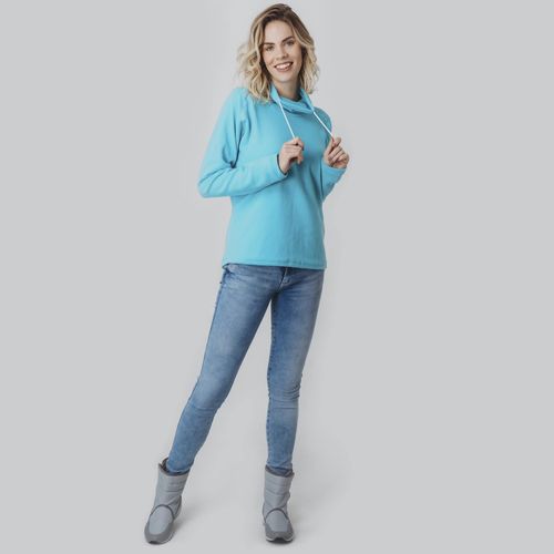 Fleece Térmico Feminino Gola Alta Michigan (Sense Fleece Lite) - az