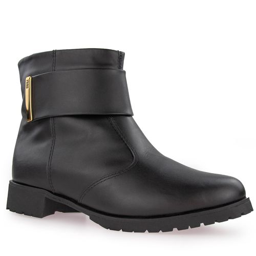 Bota Feminina Linha Neve Forrada Em Lã Sintética Rukka Ankle Strip Ref.: 22100