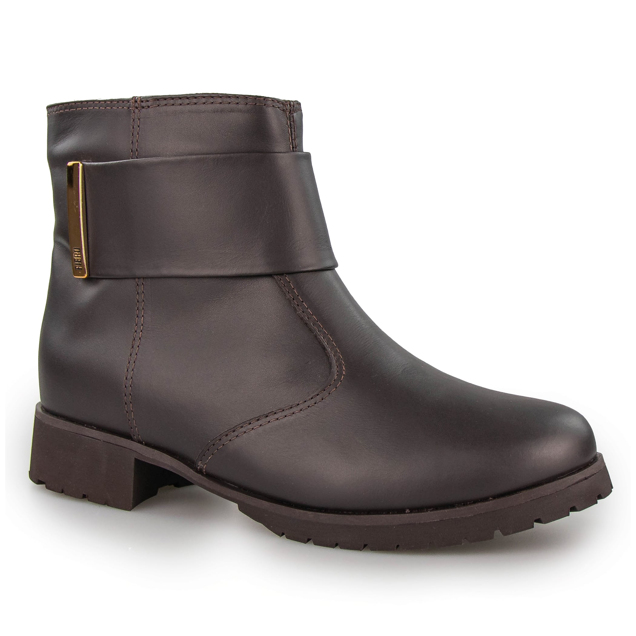 Bota Feminina Linha Neve Forrada Em Lã Sintética Rukka Ankle Strip Ref.: 22100