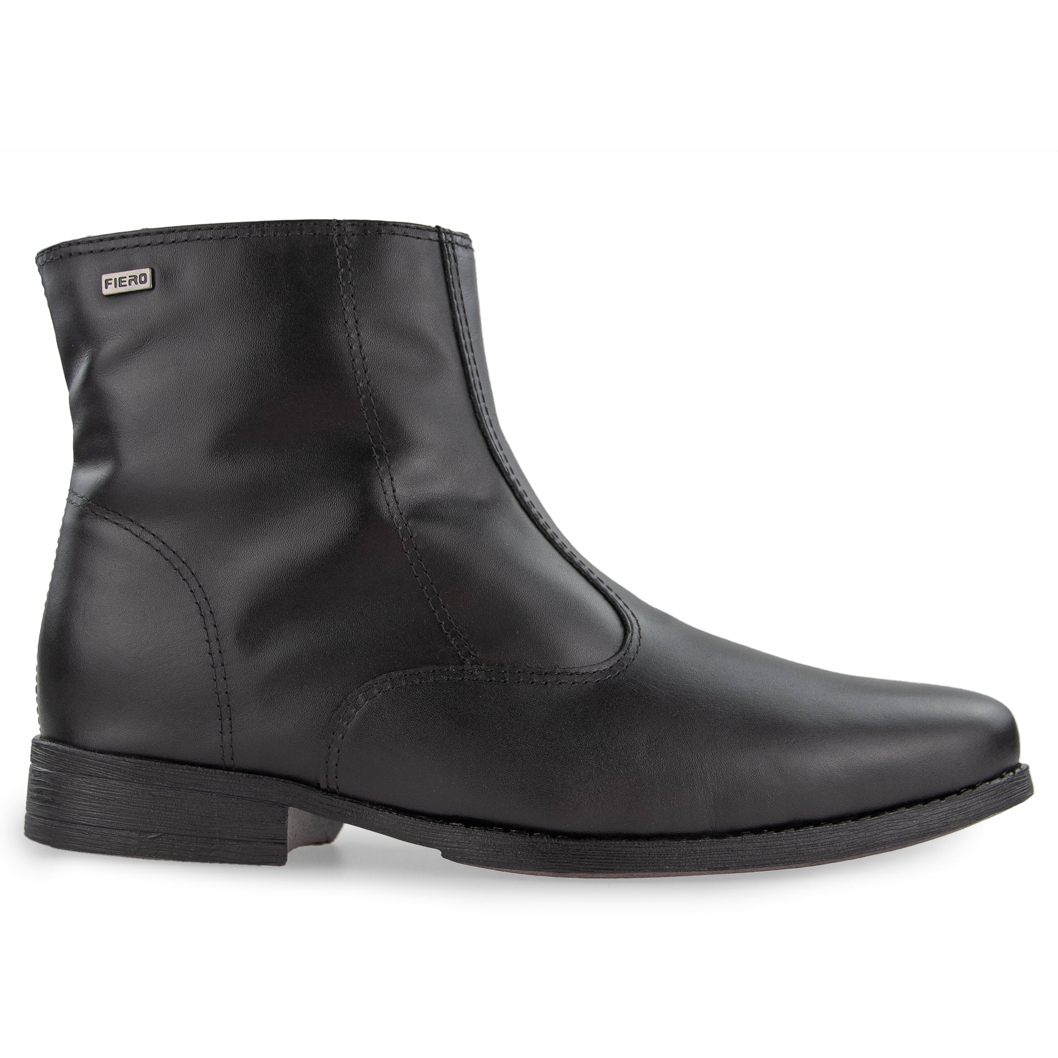 Bota Masculina forrada em Lã natural Belgravia Zipper Ref.: 22006
