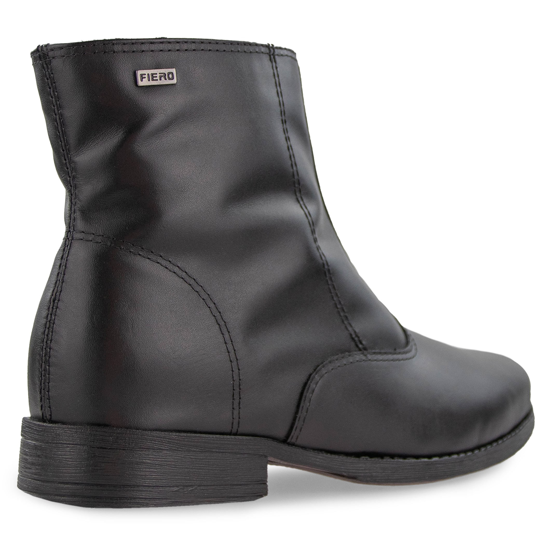 Bota Masculina forrada em Lã natural Belgravia Zipper Ref.: 22006