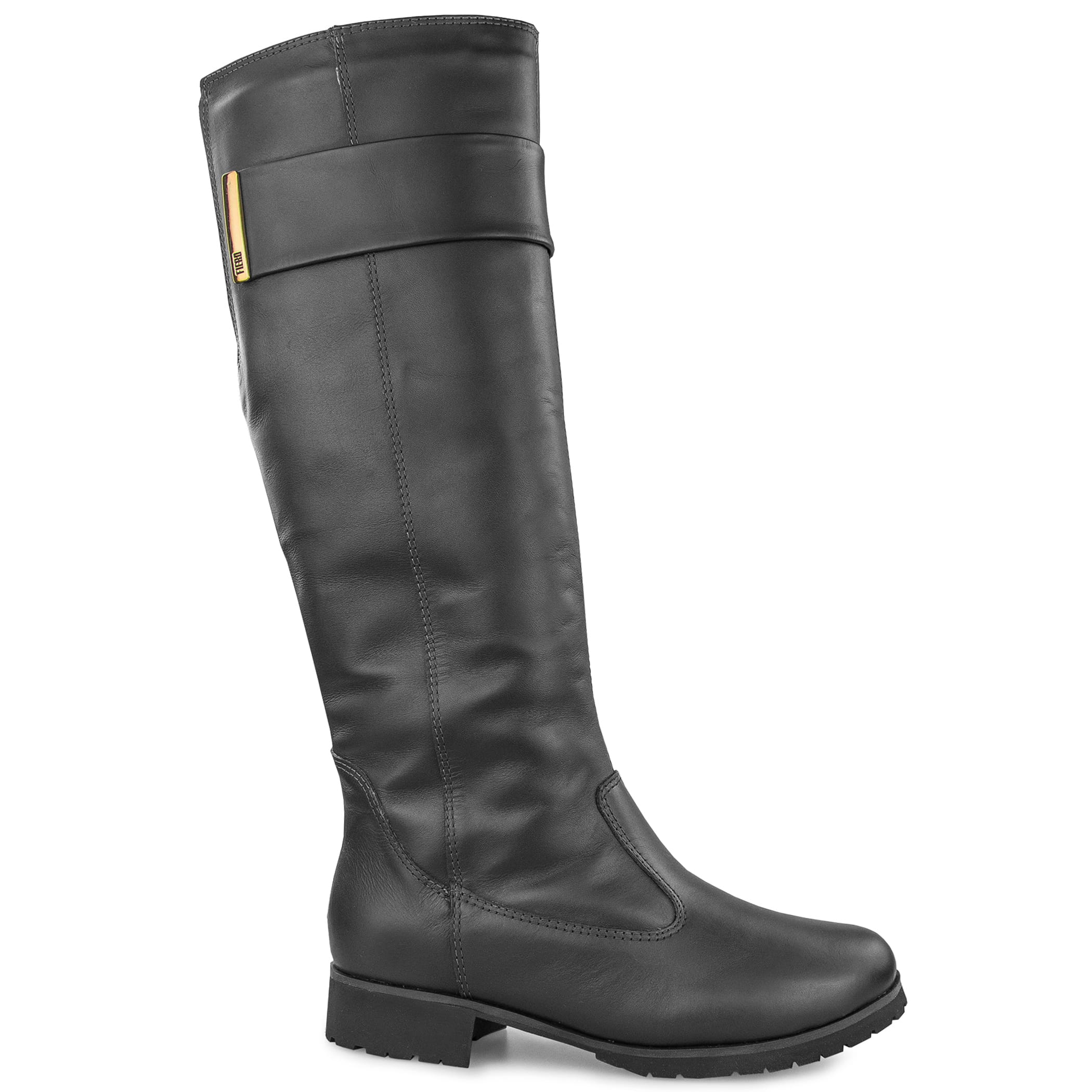 Bota Feminina Linha Neve Forrada Em Lã Sintética Rukka Tall Strip Ref.: 22109