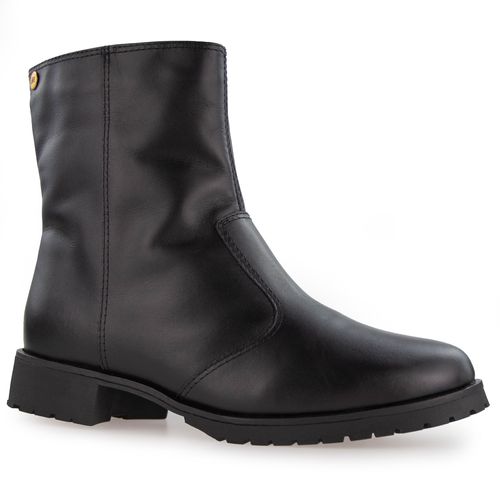 Bota Feminina para neve Forrada em lã natural Rukka Zipper Ref.:22107
