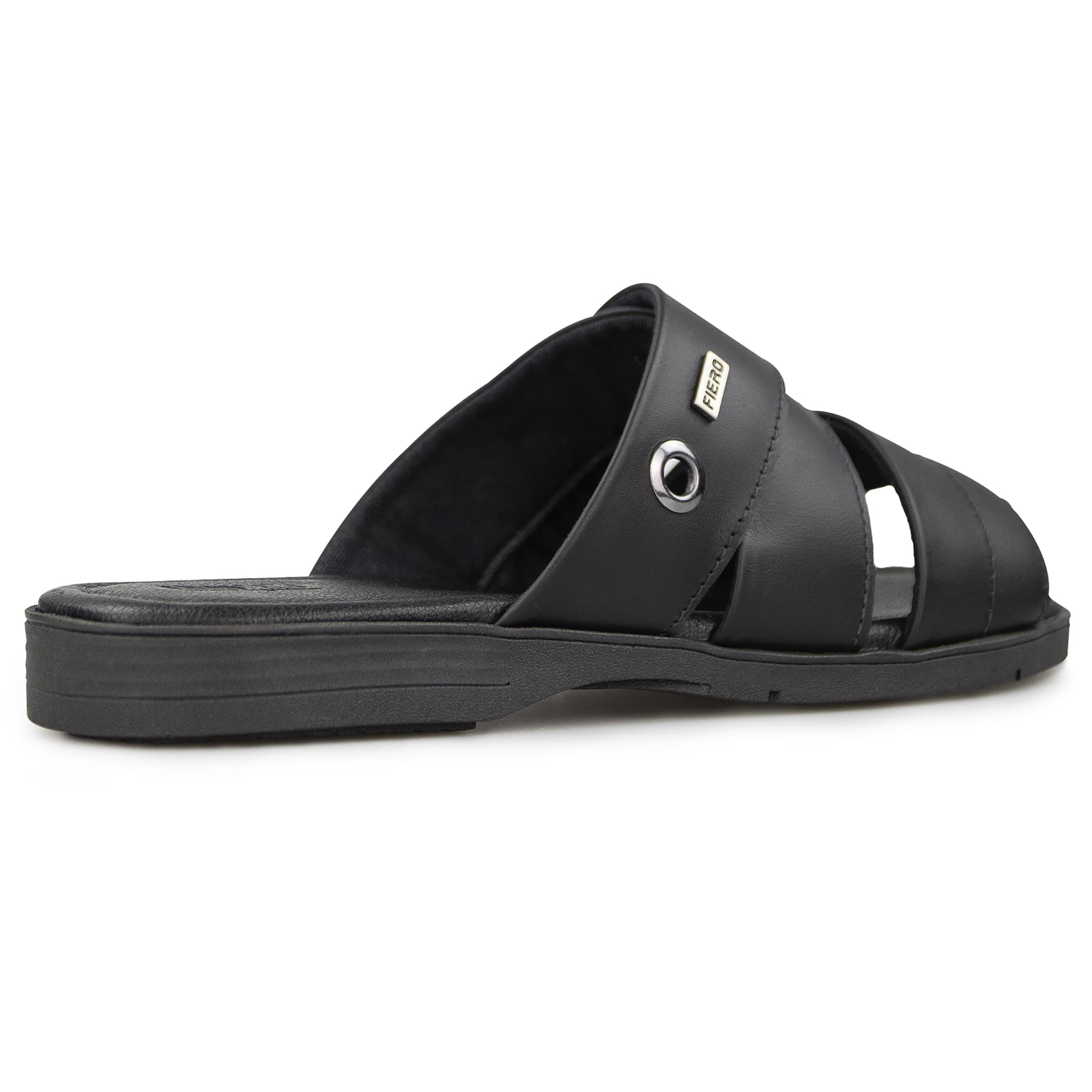 Chinelo masculino em couro Fiero Peter Tradicional Ref.:321
