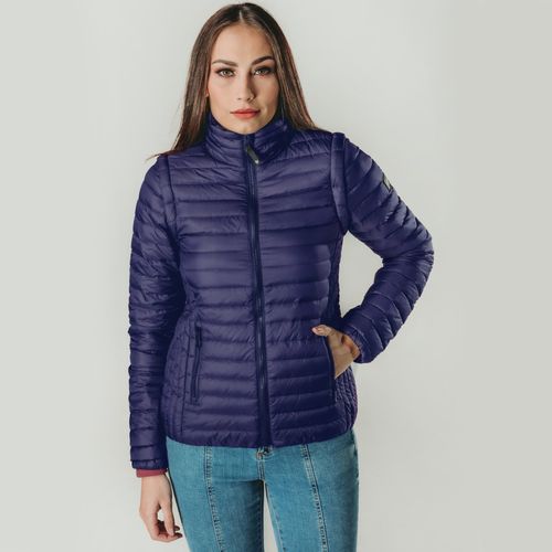 Jaqueta Feminina puffer 2 em 1 (jaqueta e colete) de Pluma Ultralight Alpine