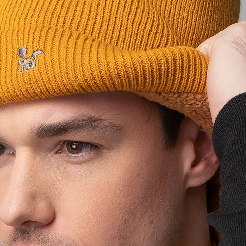 Gorro masculino forrado em lã Munique