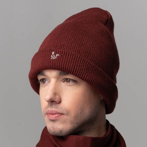 Gorro masculino forrado em lã Munique