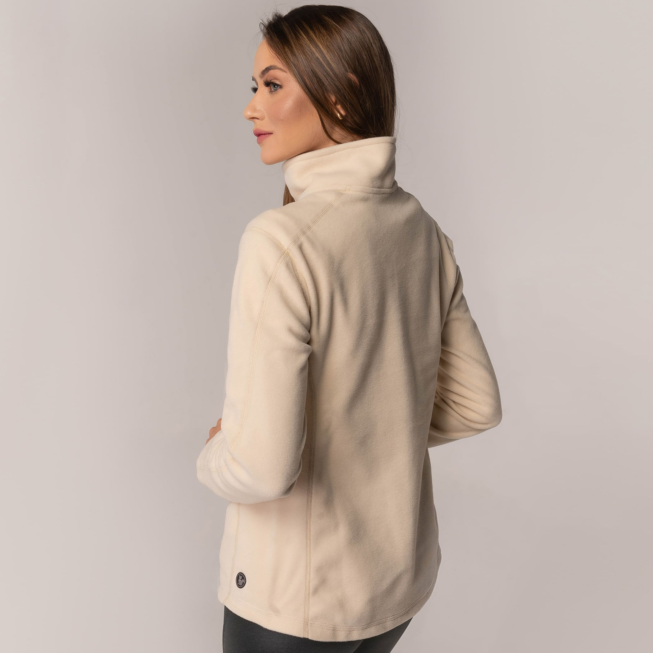 Fleece Térmico Feminino Meio Zíper Nuuk (Sense Fleece Original)