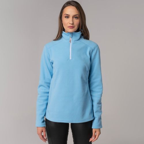 Fleece Térmico Feminino para neve e frio Meio Zíper Nuuk Original
