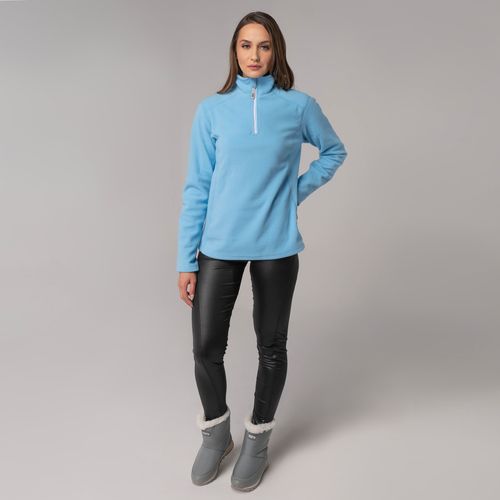 Fleece Térmico Feminino Meio Zíper Nuuk (Sense Fleece Original)