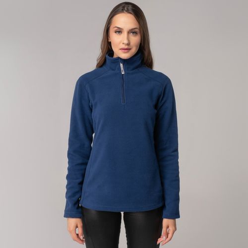 Fleece Térmico Feminino para neve e frio Meio Zíper Nuuk