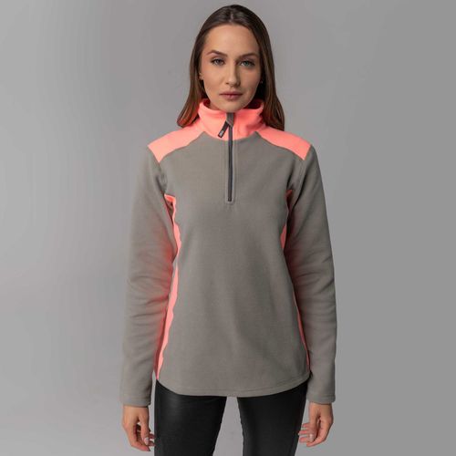 Fleece Térmico Feminino Meio Zíper Nuuk (Sense Fleece Original)