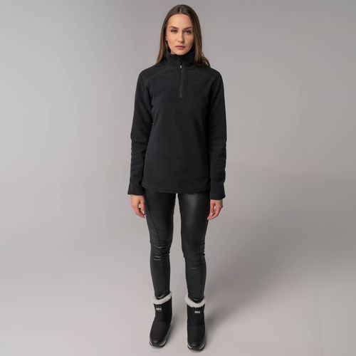 Fleece Térmico Feminino para neve e frio Meio Zíper Nuuk Original