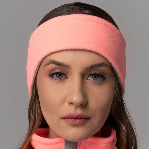 Protetor de Orelha em fleece Headband dupla face para o frio inverno e neve